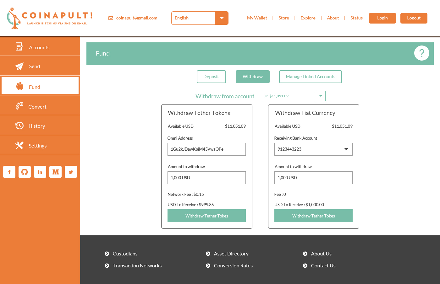 Web Design by Advent Innovative for Coinapult | Design #5568941