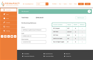 Web Design by Advent Innovative for Coinapult | Design: #5568954