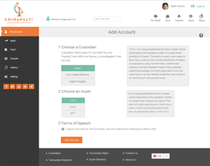 Web Design by Advent Innovative for Coinapult | Design: #5576126