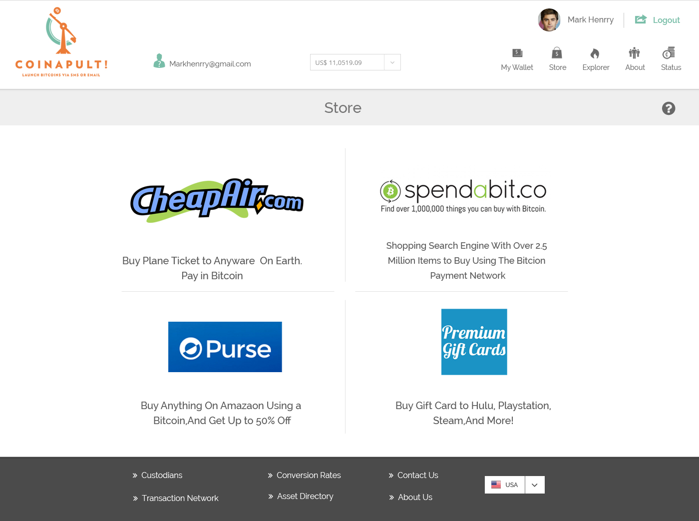 Web Design by Advent Innovative for Coinapult | Design #5576133