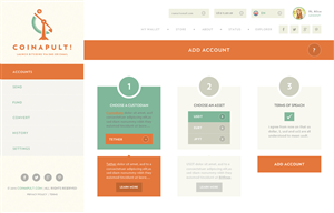 Web Design by Behriatech for Coinapult | Design: #5569828