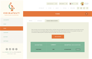 Web Design by Behriatech for Coinapult | Design: #5569842