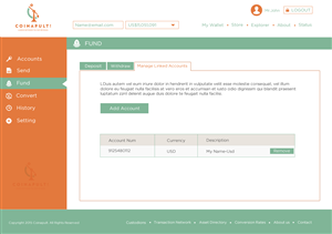 Web Design by Behriatech for Coinapult | Design: #5575534