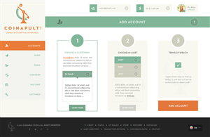 Web Design by Behriatech for Coinapult | Design: #5577315