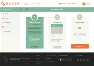 Web Design by Behriatech for Coinapult | Design: #5584444
