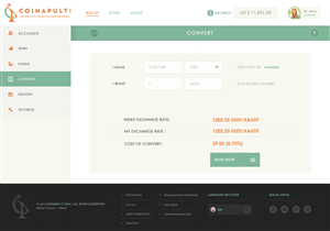 Web Design by Behriatech for Coinapult | Design: #5584449