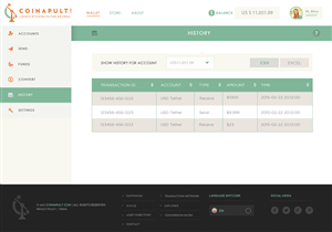Web Design by Behriatech for Coinapult | Design: #5584456