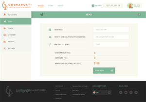 Web Design by Behriatech for Coinapult | Design: #5584460