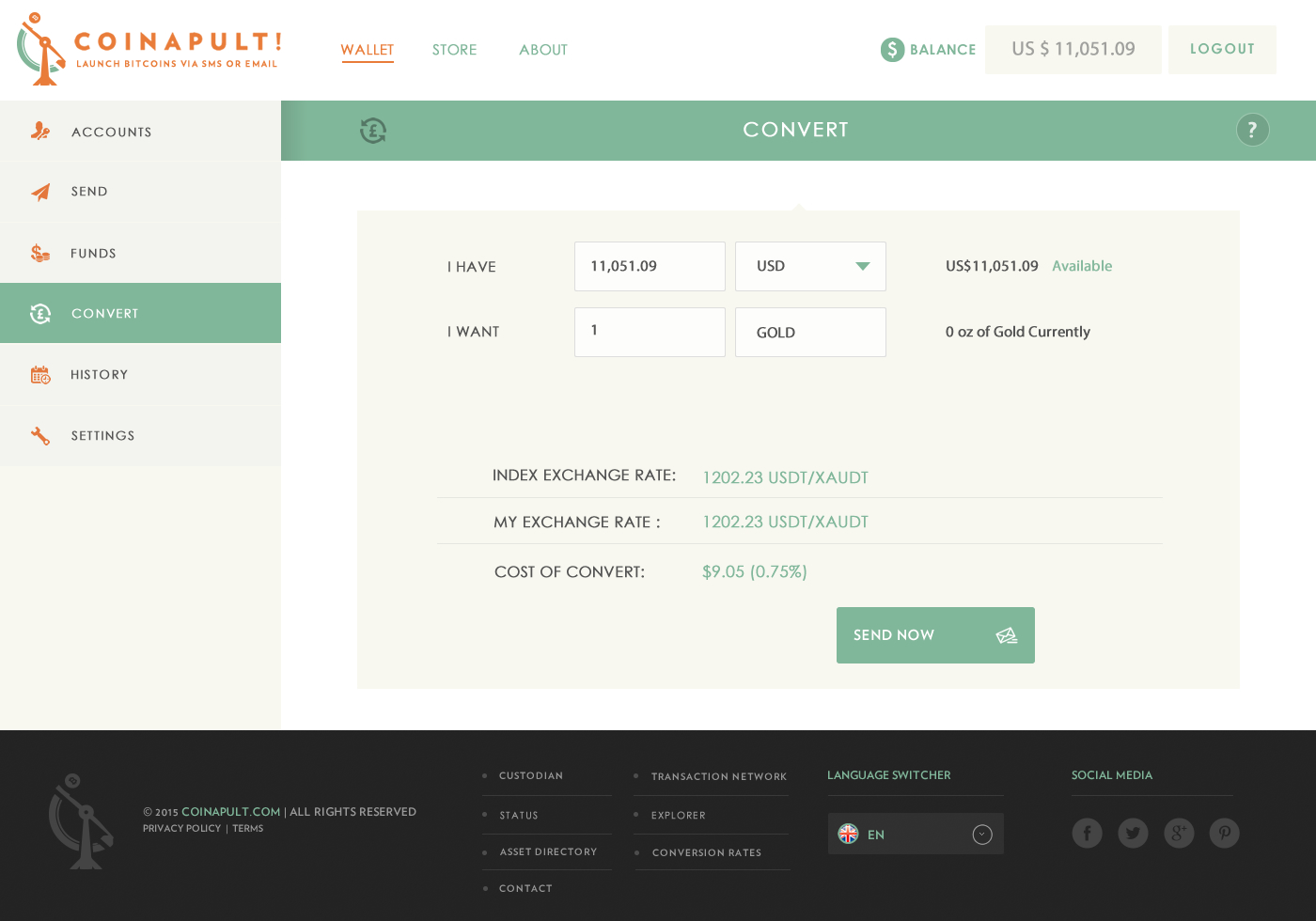Web Design par Behriatech pour Coinapult | Design #5599474