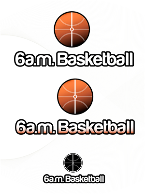 6 am Basketball | Logo Design by WAkland