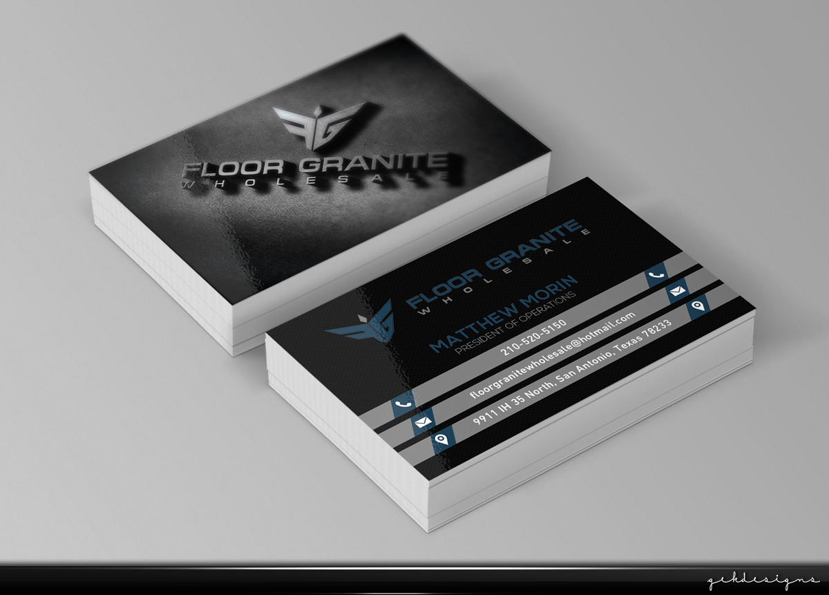 Business Card Design by gekgrfx for this project | Design #5576801