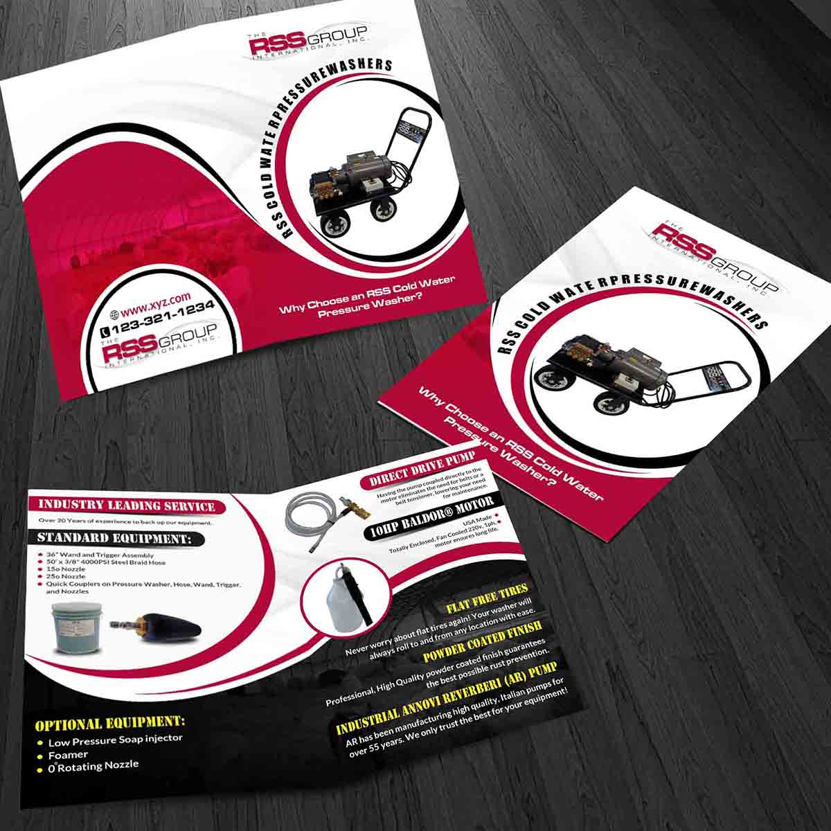 Diseño de Brochure por ESolz Technologies para The RSS Group International, Inc. | Diseño: #5648915