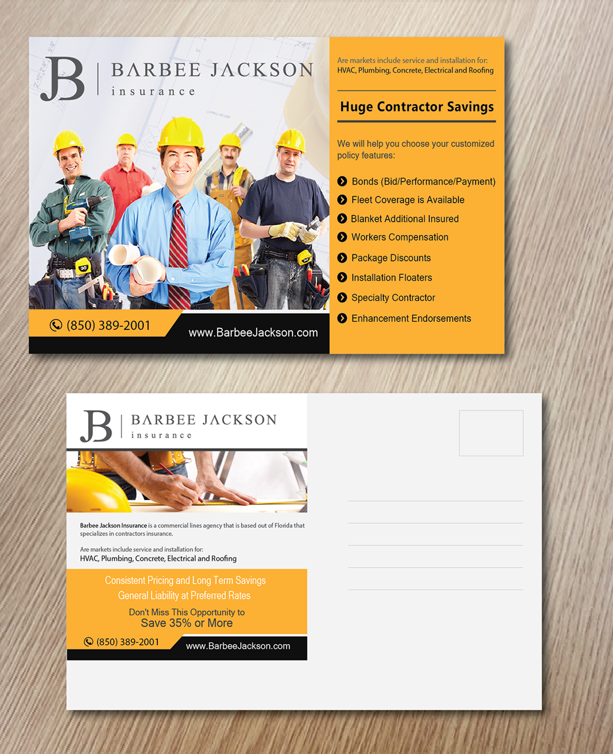 Postcard Design by alex989 for this project | Design #5592696