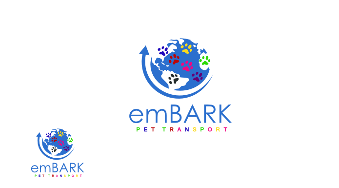 Logo Design by cr8ive for emBARK Pet Transport | Design #5620293