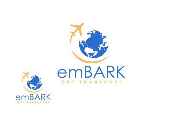 Logo Design by cr8ive for emBARK Pet Transport | Design #5726561