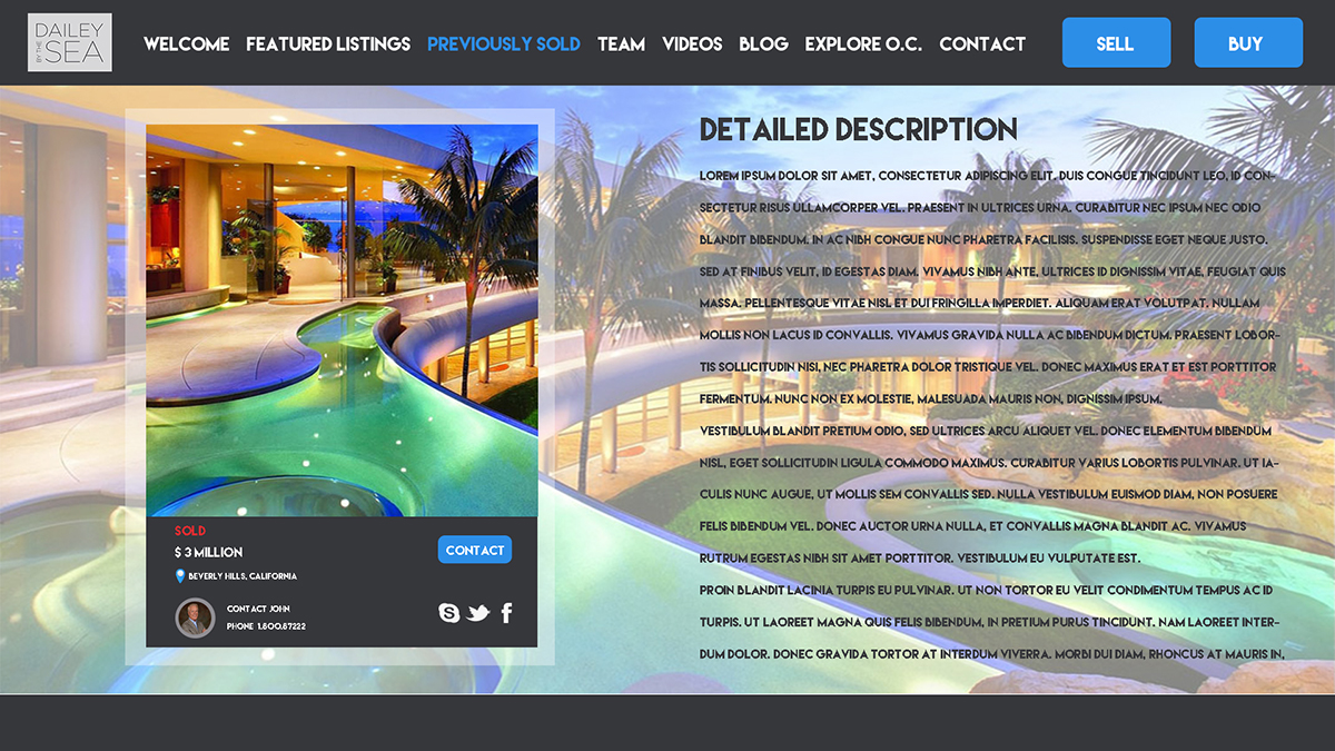 Diseño Web por Dennis para este proyecto | Diseño #5575851