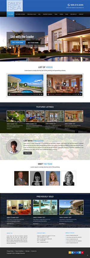 Web Design par pb pour ce projet | Design #5581135
