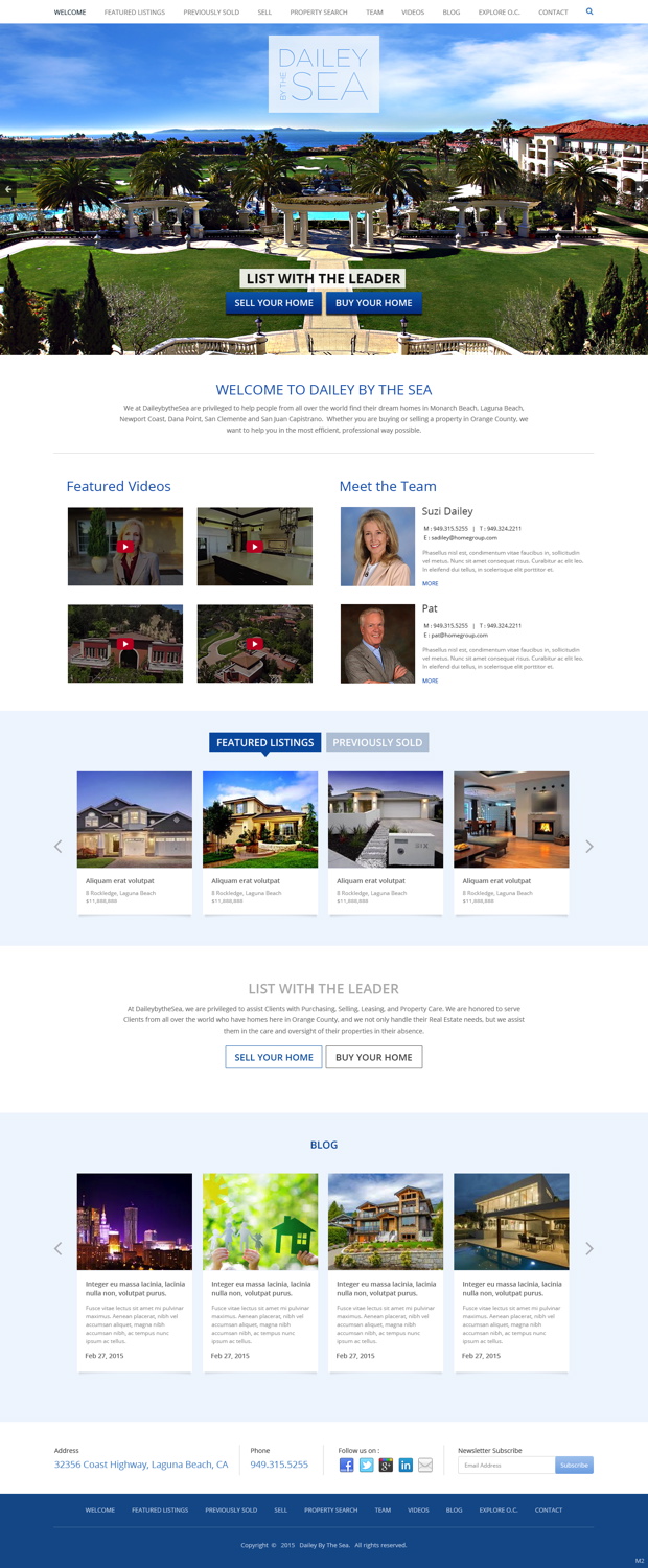 Web Design by pb for this project | Design #5581137