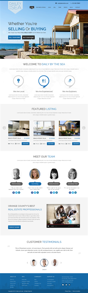Web Design by OM for this project | Design: #5598688