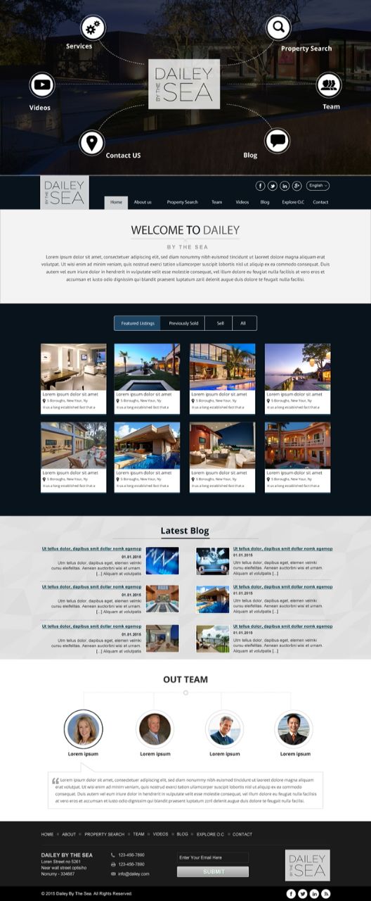 Diseño Web por Akrutishah para este proyecto | Diseño #5585425