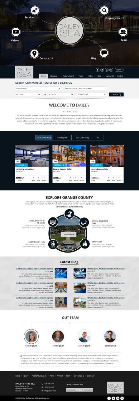 Diseño Web por Akrutishah para este proyecto | Diseño #5585429