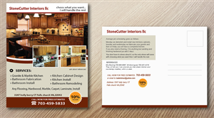 My Stonecutter Interiors llc fliers project | Diseño de Postal por alex989