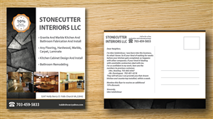 My Stonecutter Interiors llc fliers project | Postkarten-Design von Alexandar