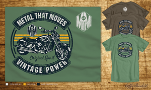Metal That Moves - Moto Culture... | T-Shirt-Design von CoffeeBreak88