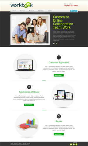 Web Design by Mayank Patel for KCT | Design: #1554050