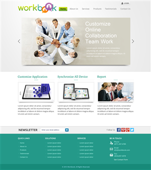Web Design by ShreejiAkshar for KCT | Design #1549178