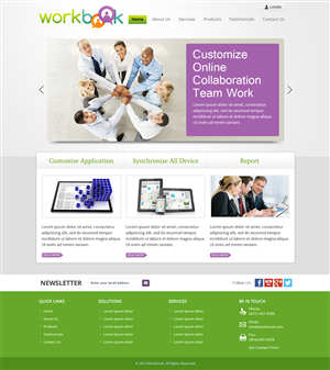 Web Design by ShreejiAkshar for KCT | Design: #1549179