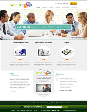 Web Design by ShreejiAkshar for KCT | Design: #1550851