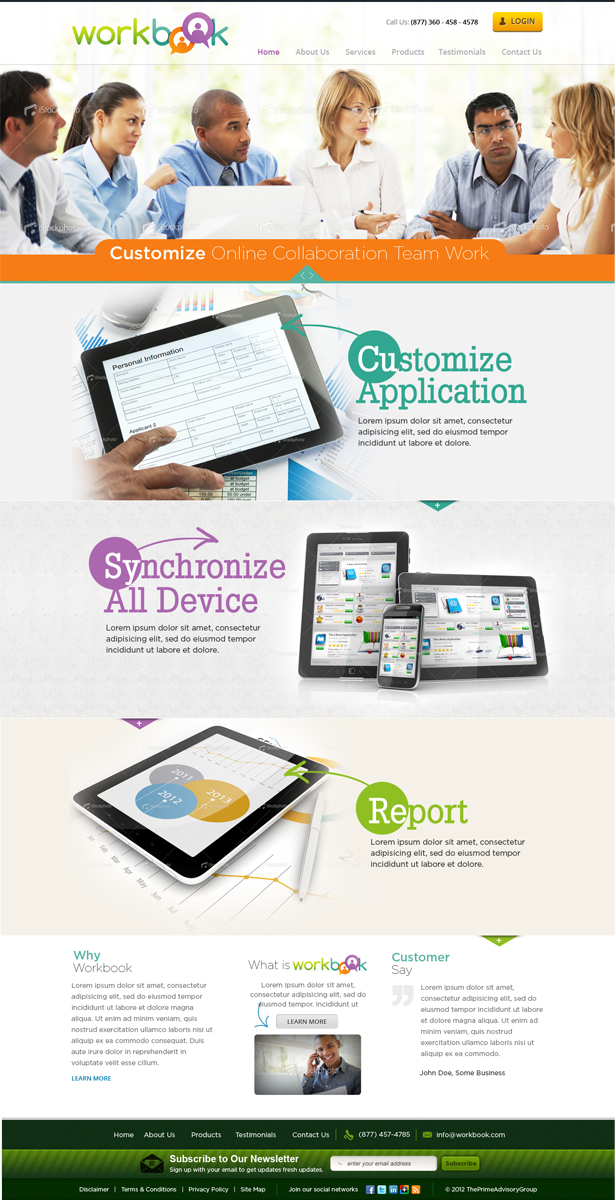 Web Design by ShreejiAkshar for KCT | Design #1555386
