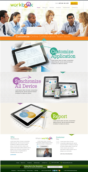 Web Design by ShreejiAkshar for KCT | Design: #1555386