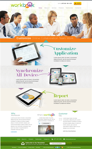 Web Design by ShreejiAkshar for KCT | Design: #1563225