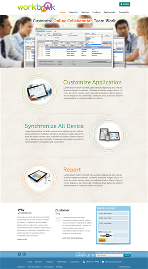 Web Design by ShreejiAkshar for KCT | Design: #1564281