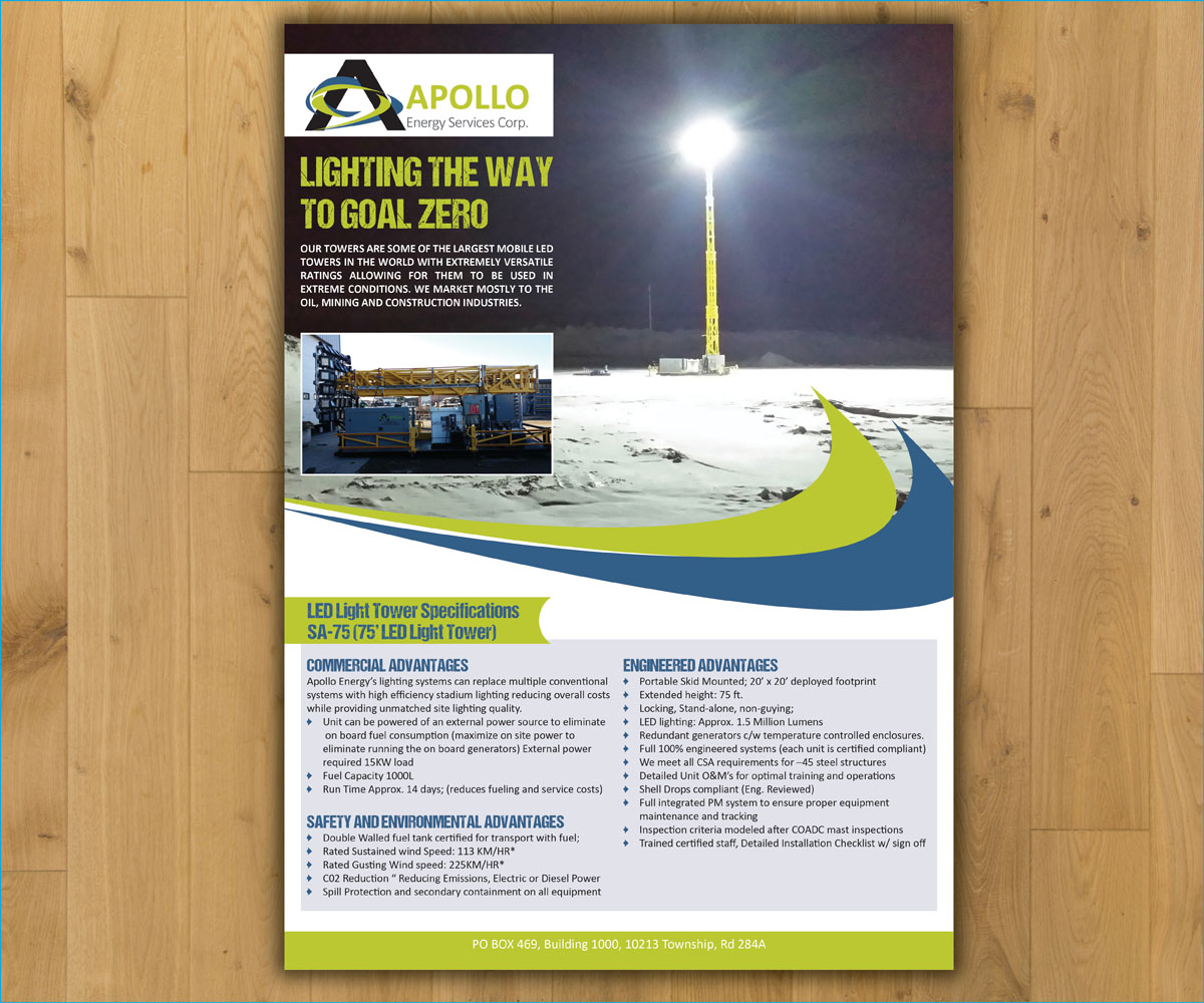 Brochure Design by Drumbi for Shale Chem | Design #5574045