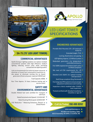 Brochure Design by debdesign for Shale Chem | Design: #5565891