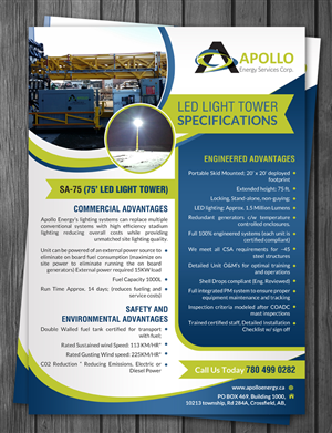 Brochure Design by debdesign for Shale Chem | Design #5572883