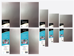 La Carta A4 paper and card metallic new packaging  | Diseño de Empaque por sandravelasco