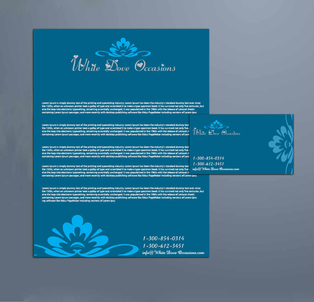 Logo Design by Ather Ali Khan for White Dove Occasions | Design #5567710