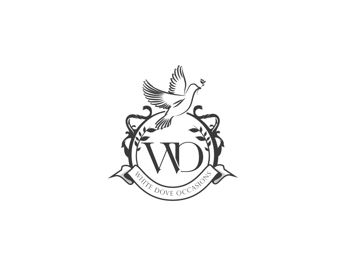 Elegant Upmarket Event Planning Logo Design For White Dove Occasions By Hans Blanc Design 5577154