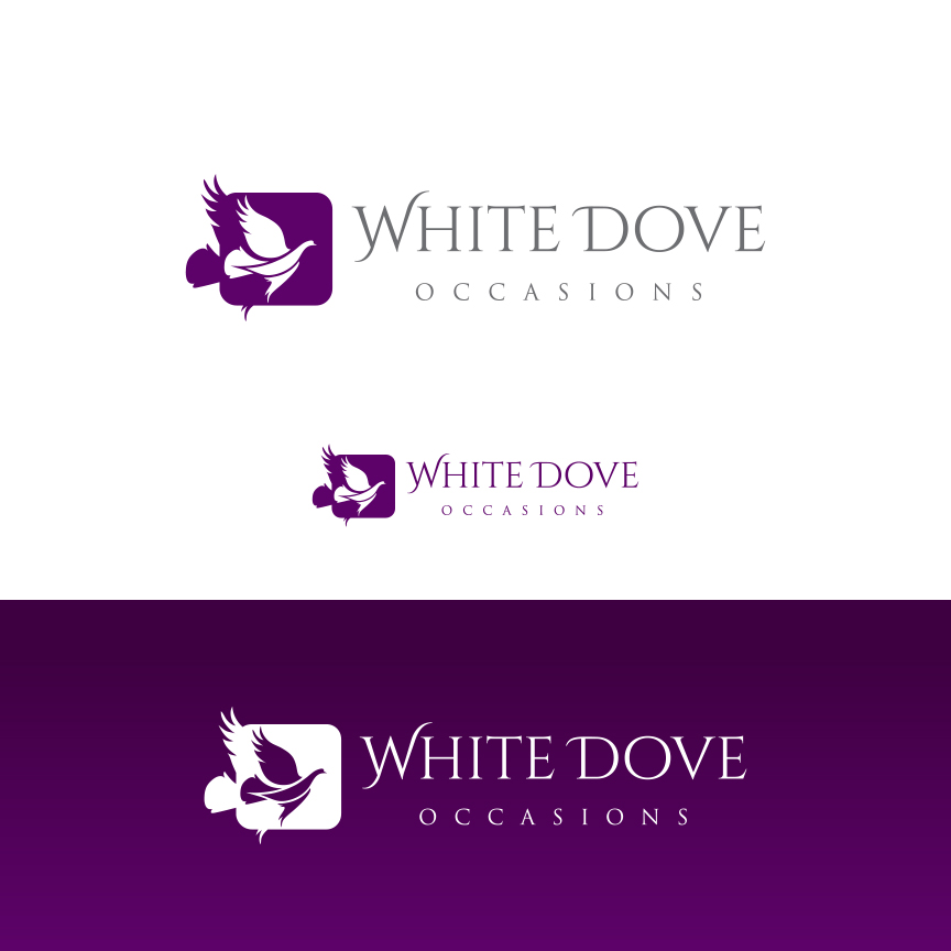 Logo Design by artess for White Dove Occasions | Design #5576838