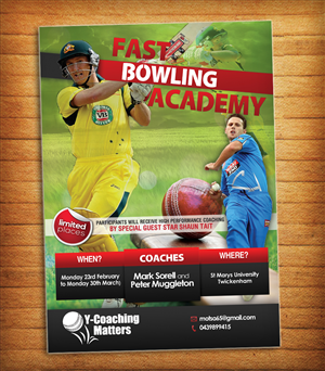 Flyer Design by alessandroevge for Stirling Sports | Design: #5569257