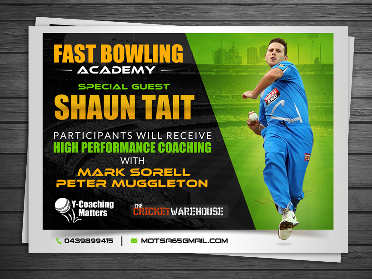 Flyer Design by debdesign for Stirling Sports | Design #5575885