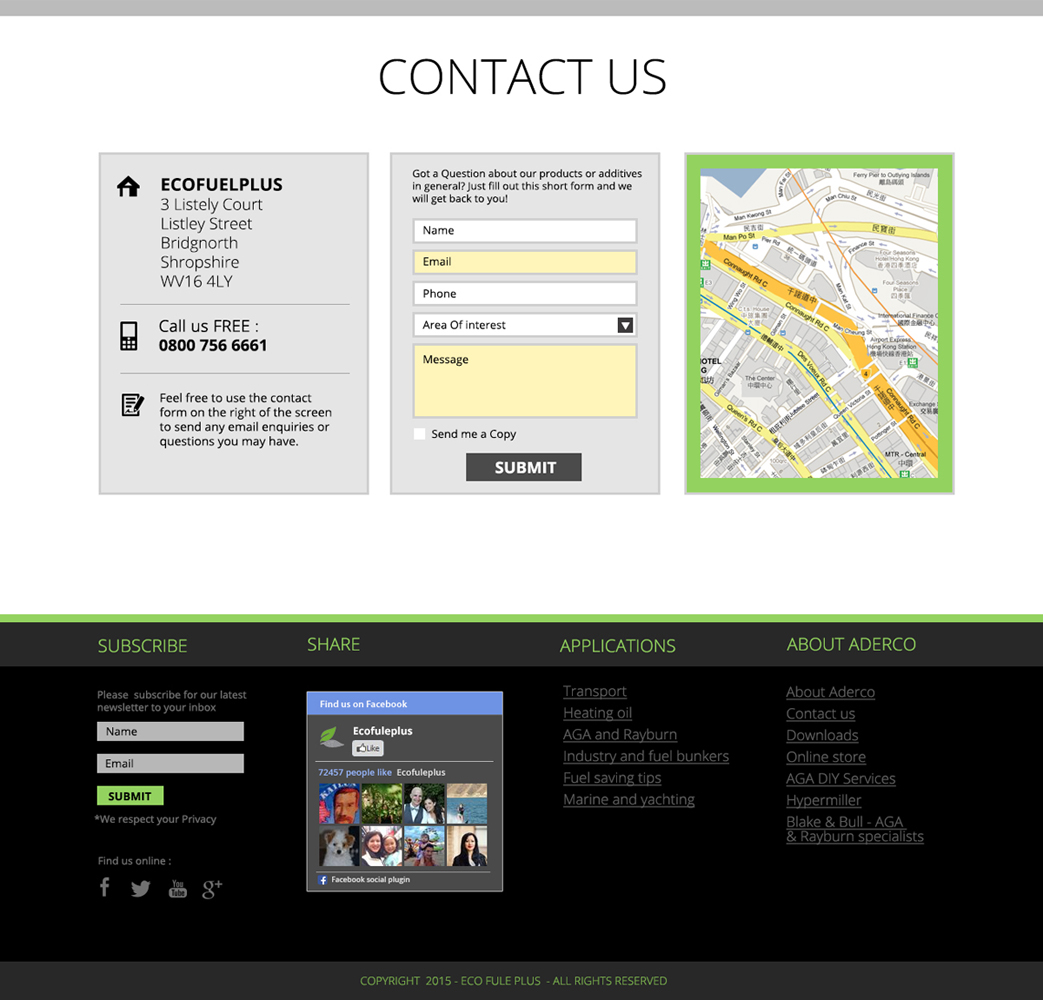 Diseño Wordpress por Innovatorsweb para Eco Fuel Plus Limited | Diseño #5598898