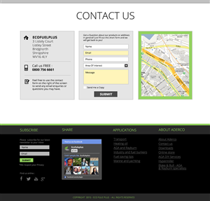 Wordpress Design by Innovatorsweb for Eco Fuel Plus Limited | Design: #5598898