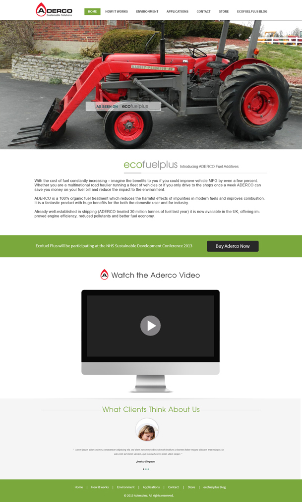 WordPress-Design von webxvision für Eco Fuel Plus Limited | Design #5635105