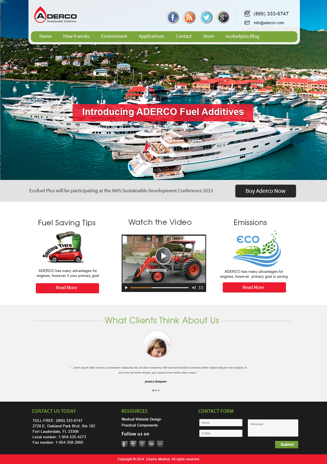 Diseño Wordpress por webxvision para Eco Fuel Plus Limited | Diseño #5635301