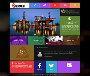 Wordpress Design by pb for Eco Fuel Plus Limited | Design: #5581155